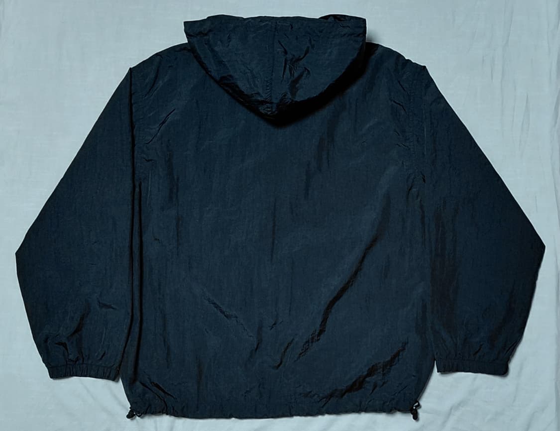 [95] CONVERSE 올블랙 로고 자수 아노락 바람막이(남녀공용) 상품이미지9