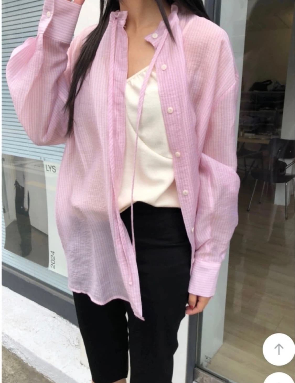 리스 lys 스트라이프 썸머 블라우스 상품이미지3