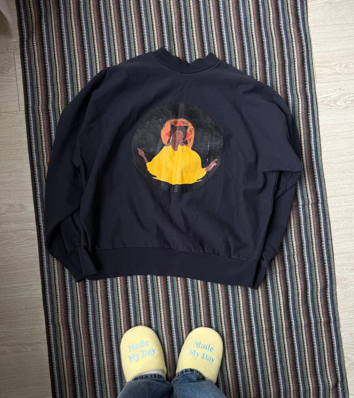 칸예웨스트 지저스 이즈 킹 맨투맨 상품이미지3