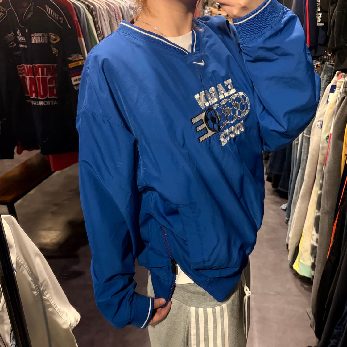  Nike 나이키 사커 웜업 블루 상품이미지2