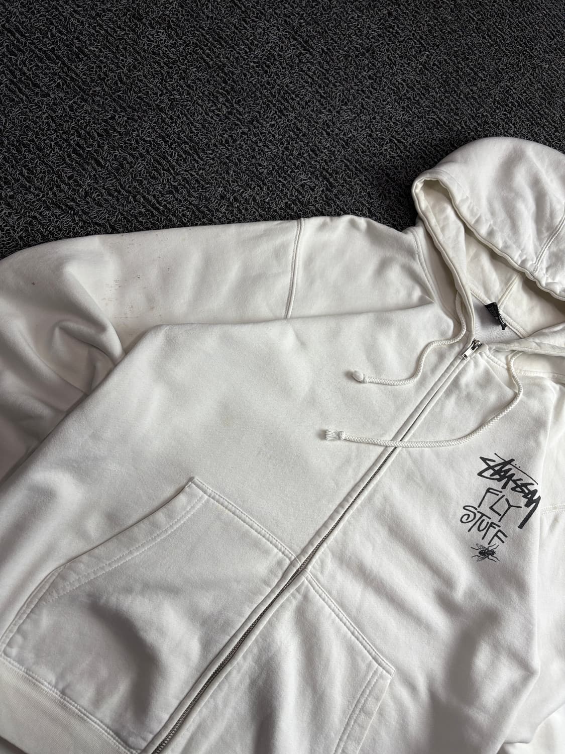 스투시 빅로고 플라이 스터프 후디 집업 3564 상품이미지3