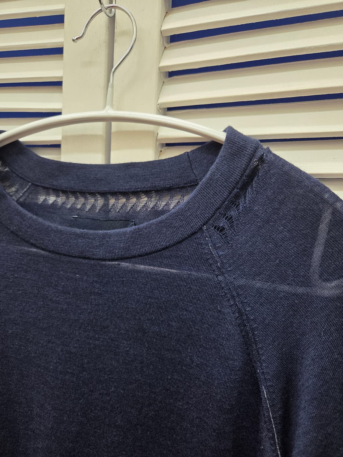 자딕앤볼테르 메리노울 네이비 니트 상품이미지2