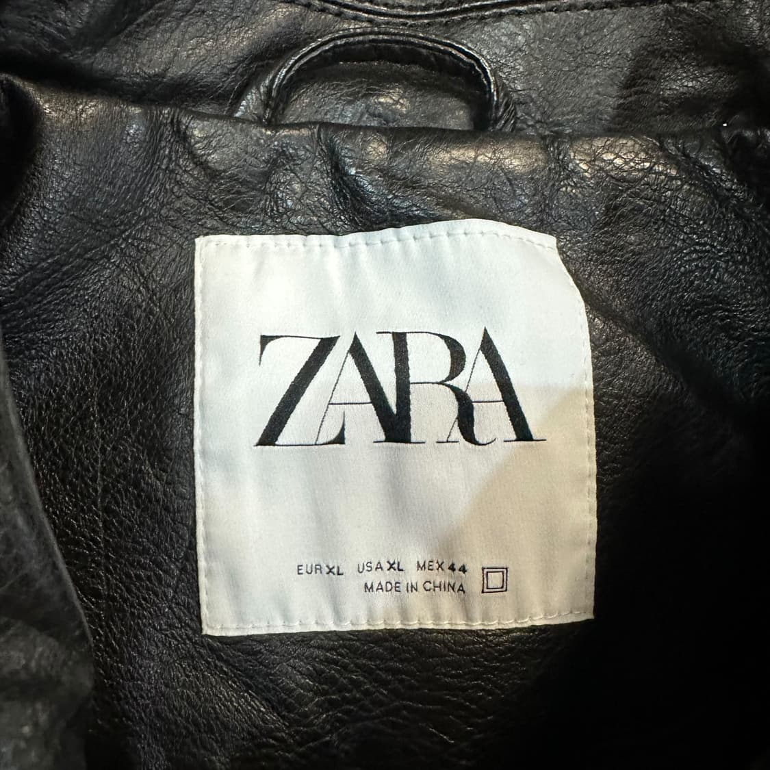 자라 레더 자켓 상품이미지6