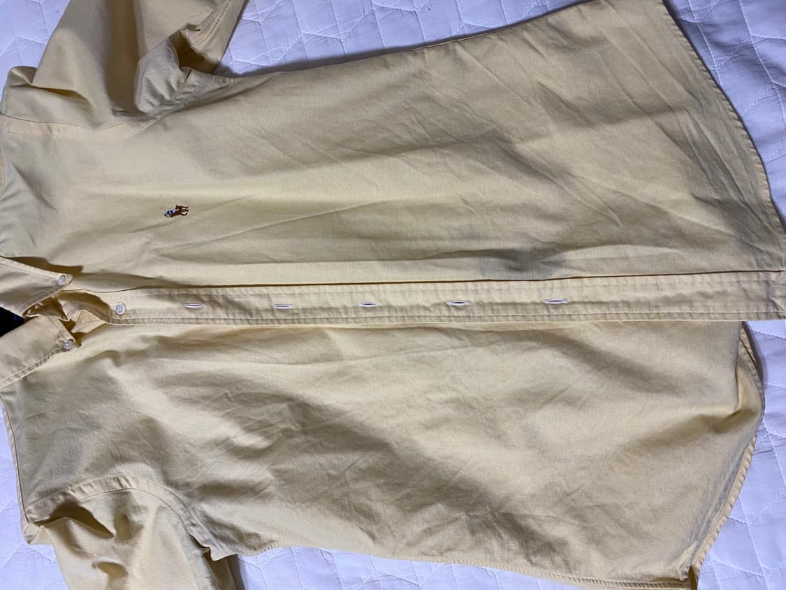 폴로 랄프로렌 반팔셔츠 노란색 💛 상품이미지3