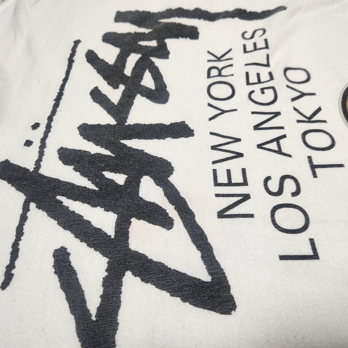 [정품] STUSSY 스투시 월드투어 그래픽 반팔티 (L) 상품이미지5