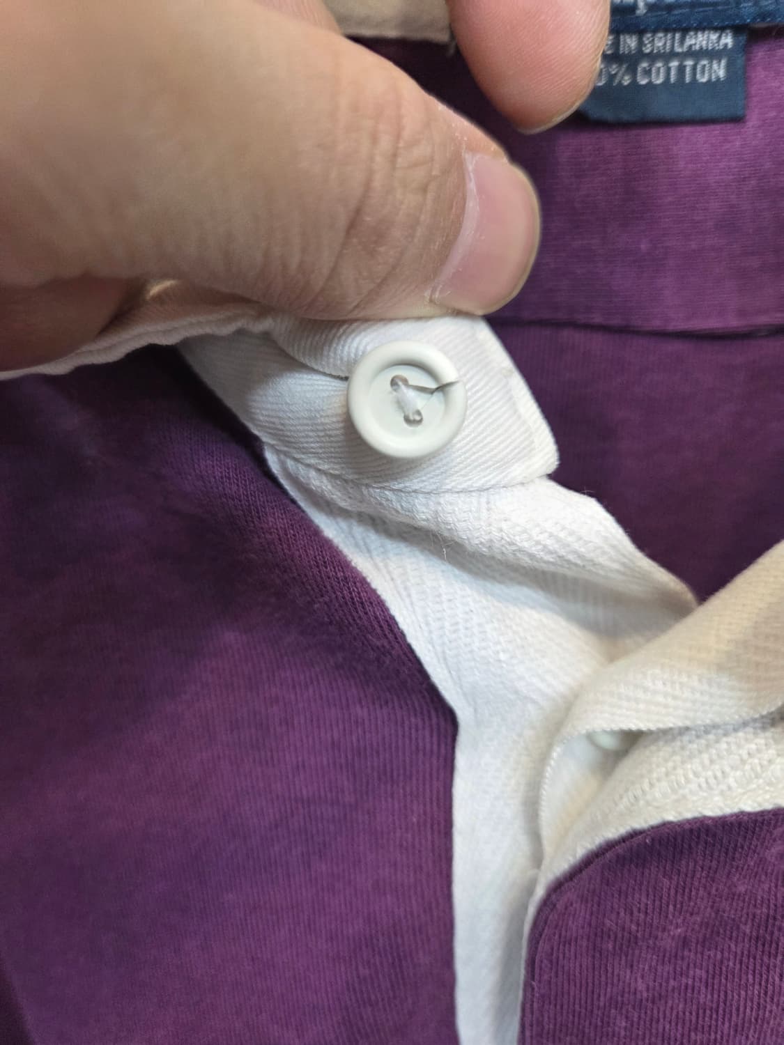 폴로랄프로렌 빈티지 럭비 카라긴팔 m 상품이미지9