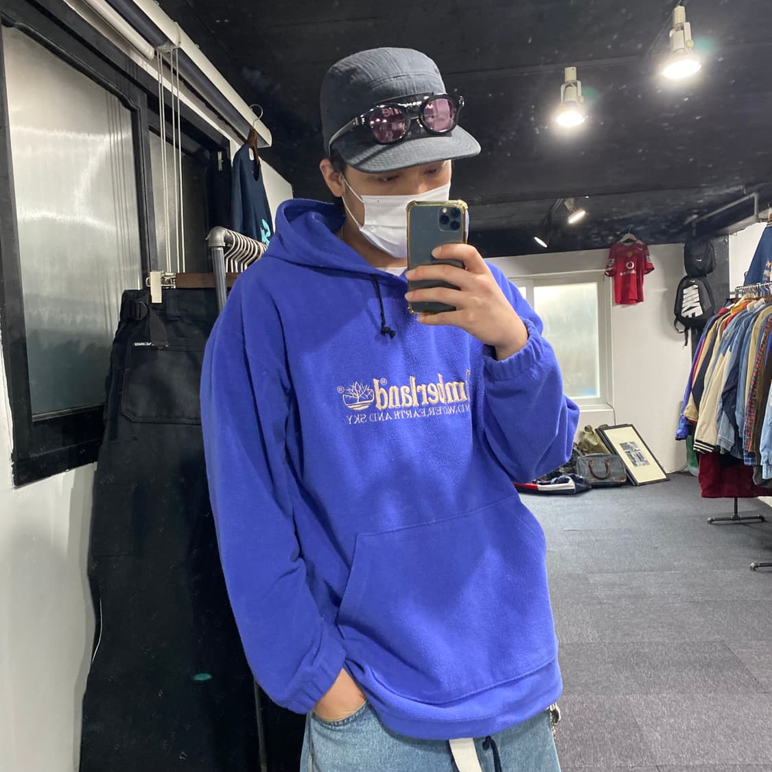 팀버랜드 플리스 후드 상품이미지4