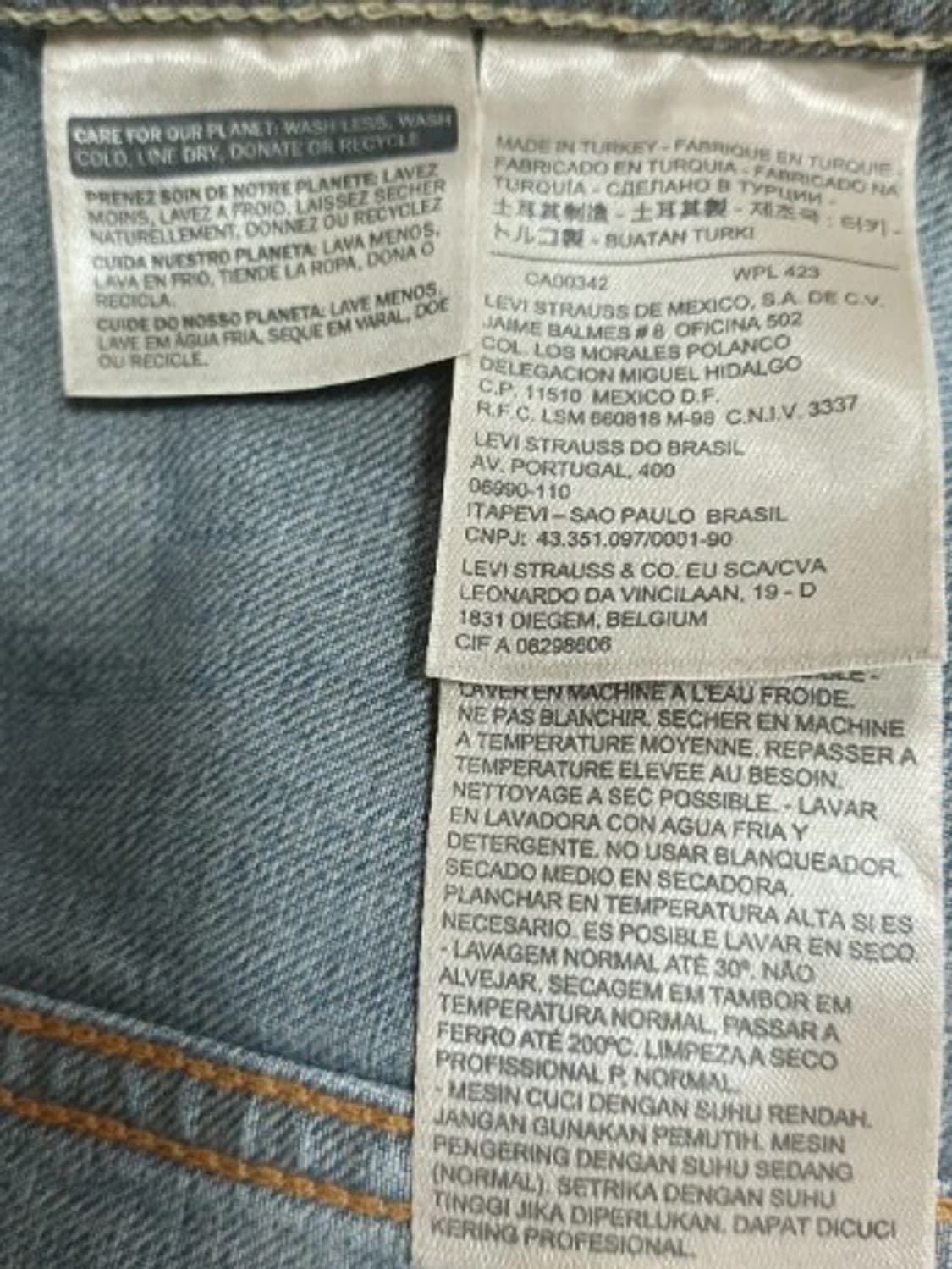 리바이스 여성 트러커청자켓 S사이즈 상품이미지5