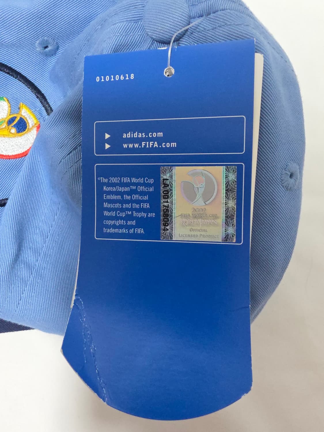 아디다스 2002 한일 월드컵 볼캡 모자 새 제품 상품이미지6