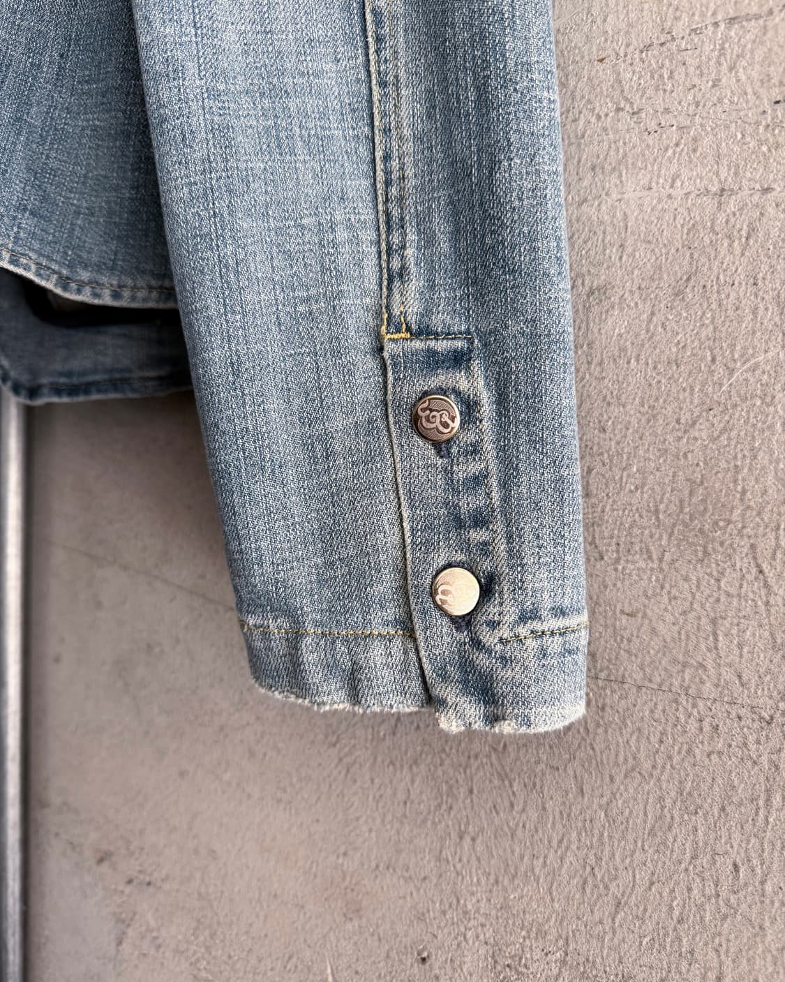 EMPORIO ARMANI Napoleon Denim Jacket 상품이미지5