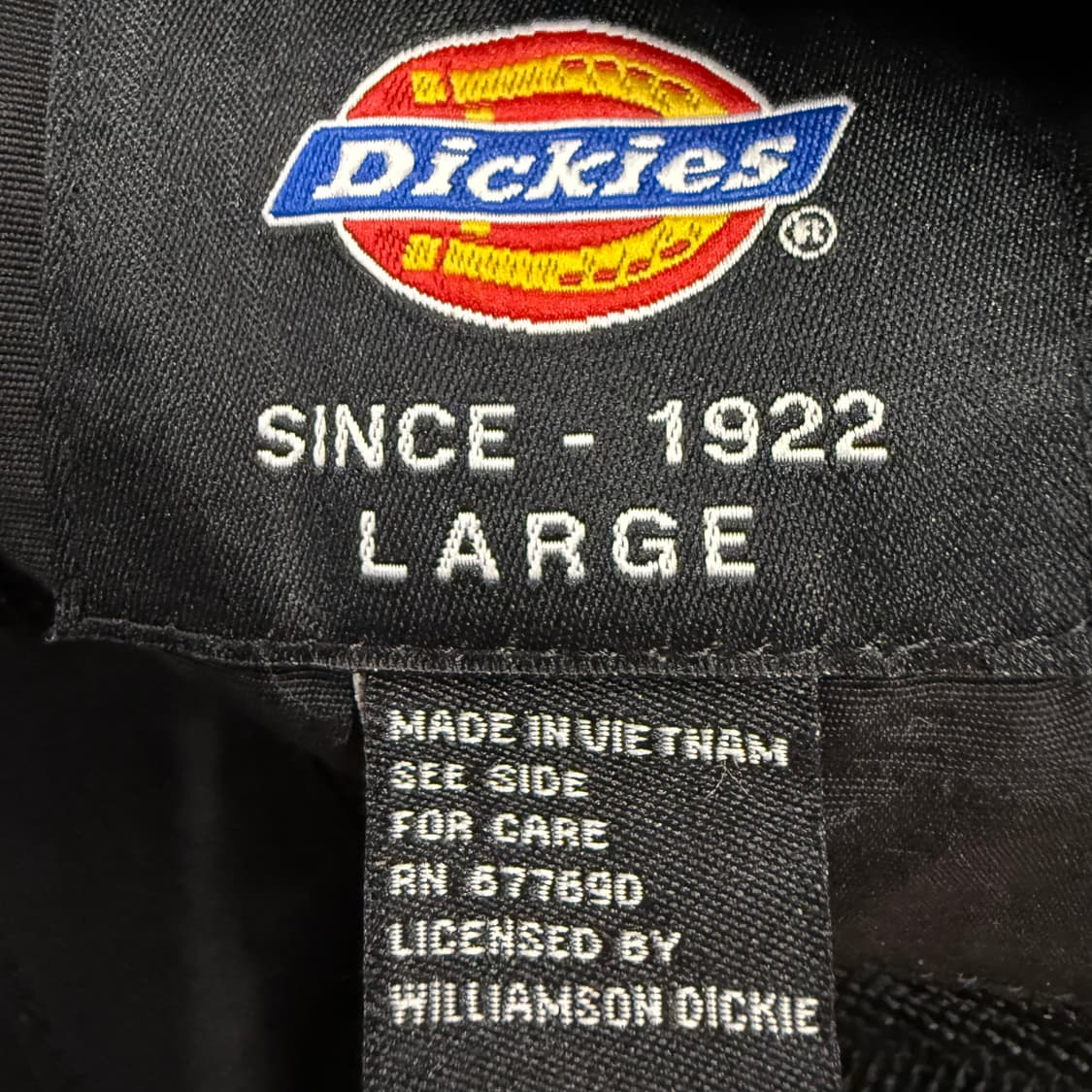 [정품/L,100] 디키즈 블랙 후드 바람막이 b18 상품이미지7