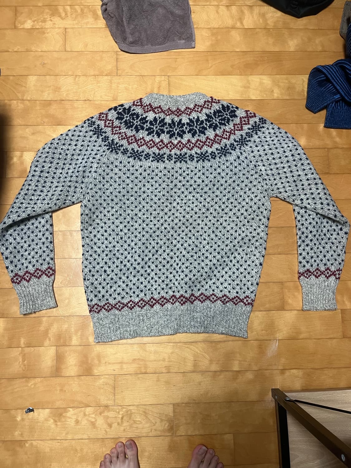 (L) 노르딕 니트 스웨터 상품이미지2