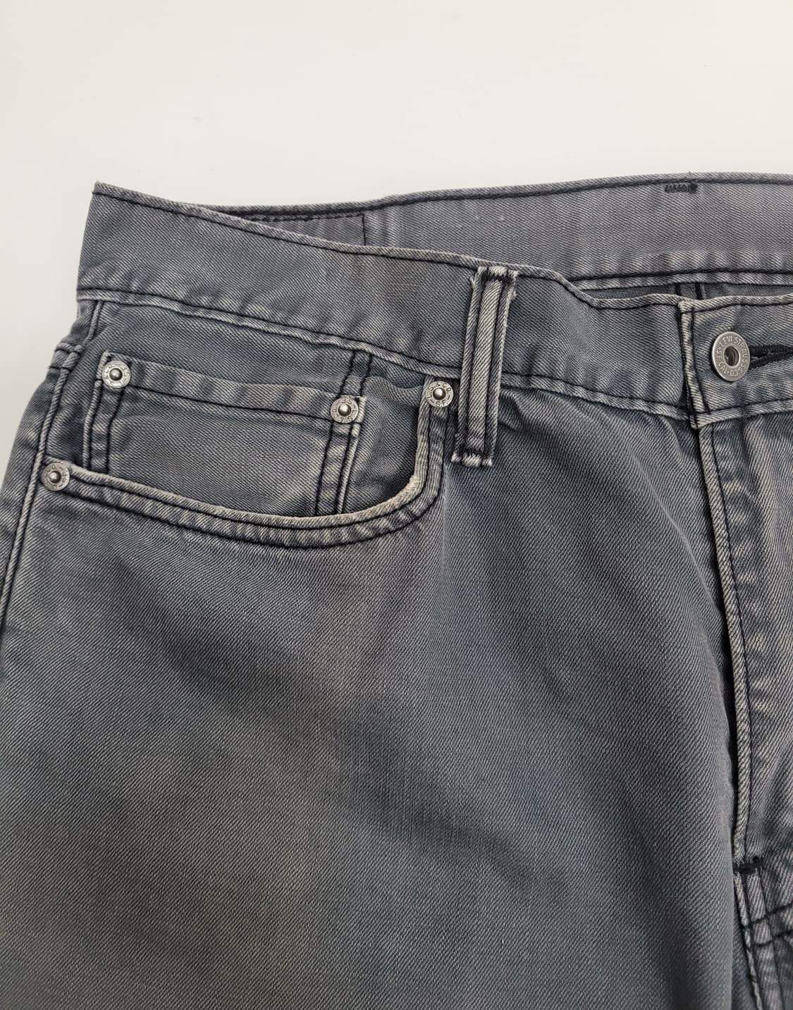 LEVI'S 리바이스 514 빈티지 데님 팬츠 / 남 34 그레이
 상품이미지4