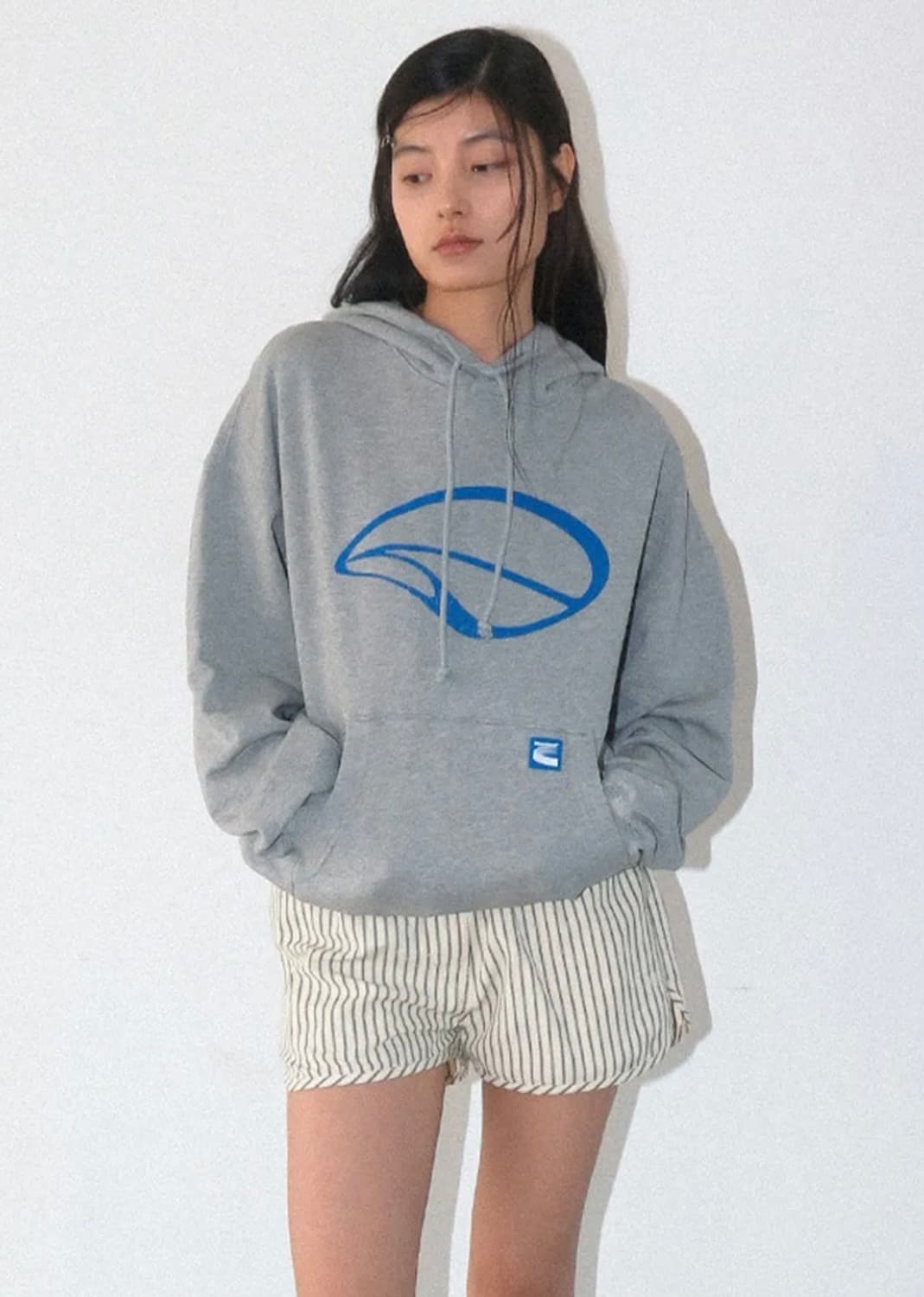 Orbit Hoodie Melange Grey 상품이미지1