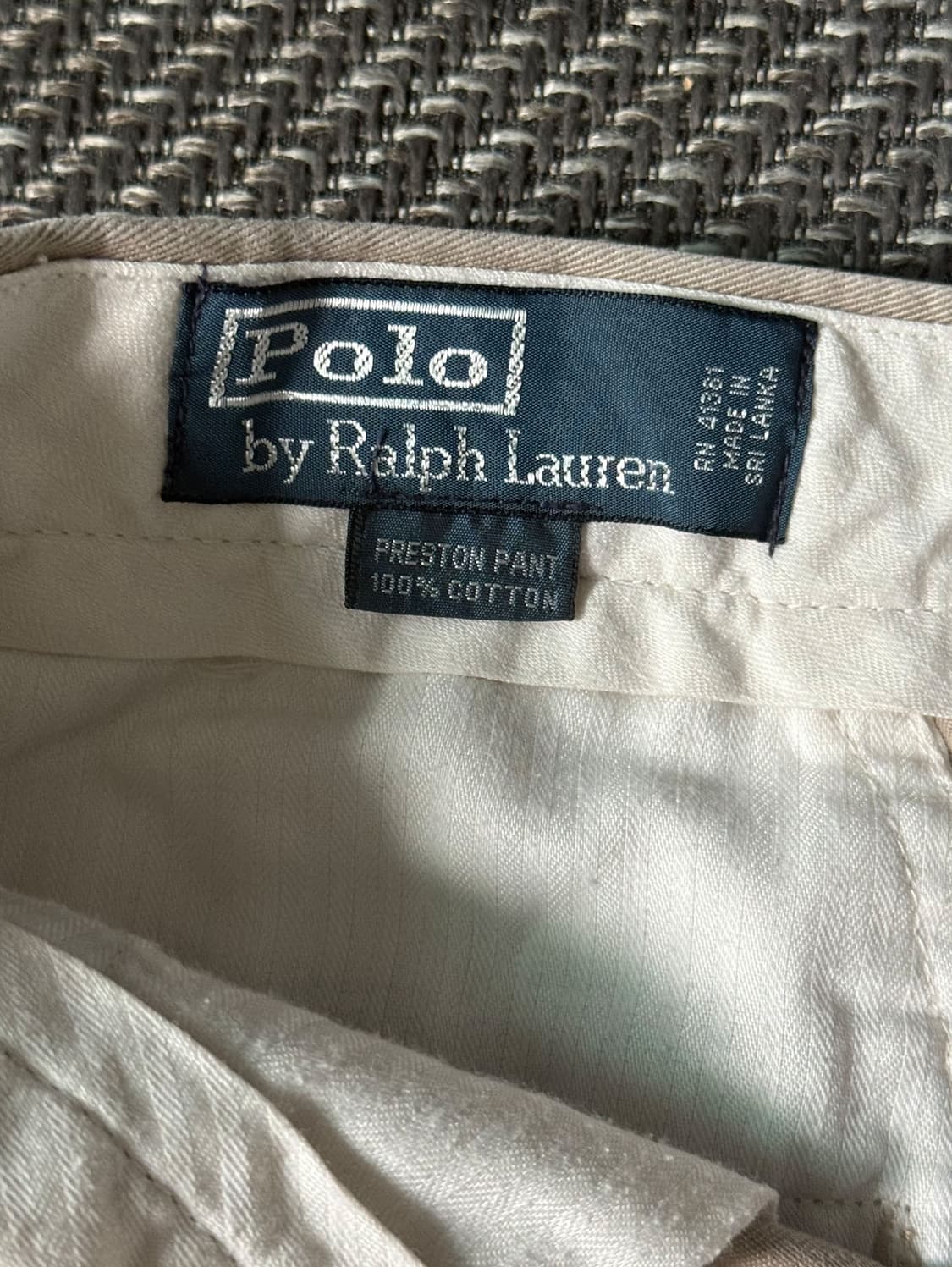 (32) 폴로 랄프로렌 PRESTON 플랫 플리츠 치노 팬츠 상품이미지4