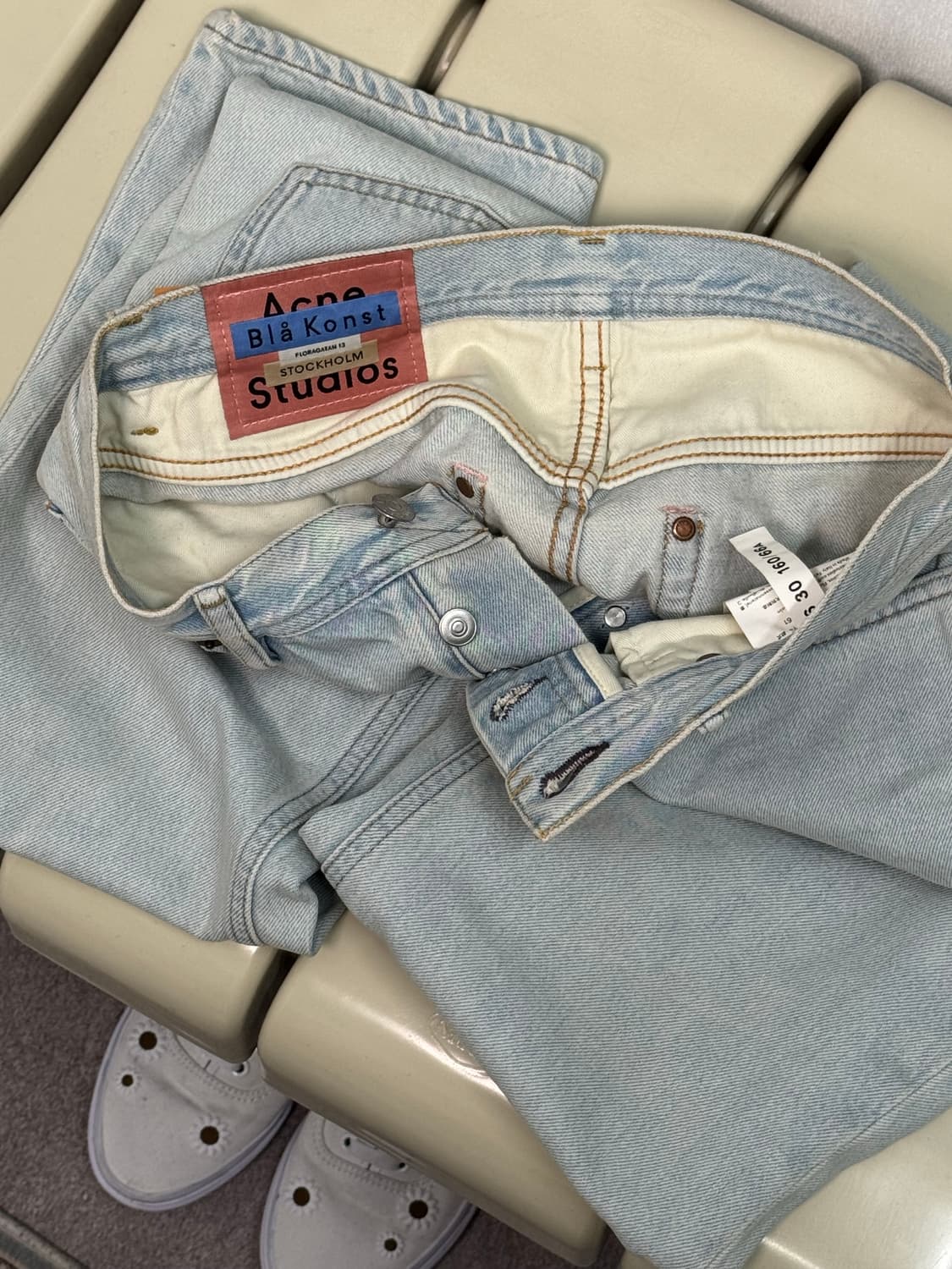 아크네 블라콘스트 데님 팬츠/D8 상품이미지1