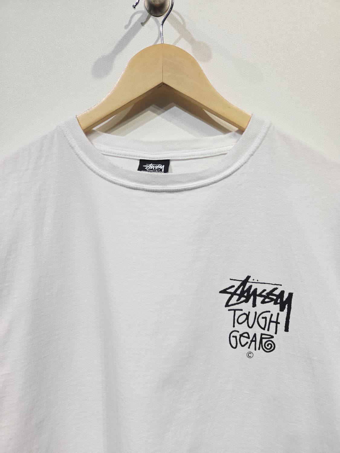 Stussy 스투시 터프 기어 로고 반팔 티셔츠 상품이미지3