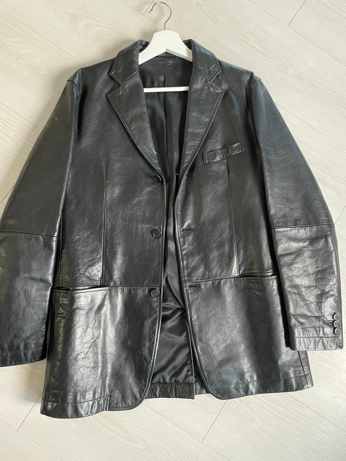 Ez by zegna 가죽자켓 상품이미지1