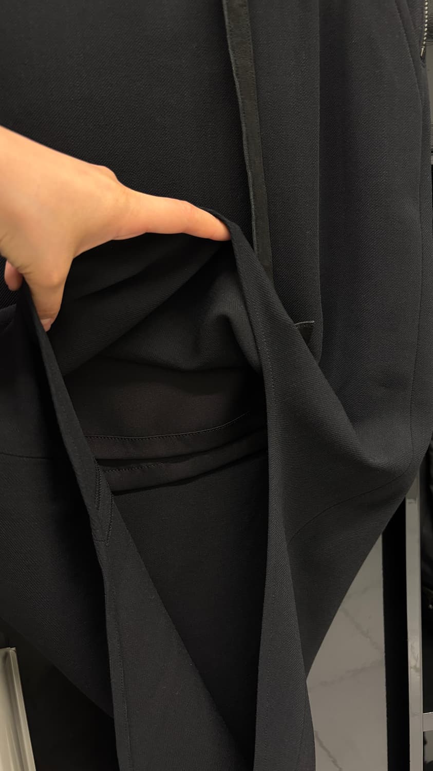 HELMUT LANG asymmetrical belt skirt 상품이미지8