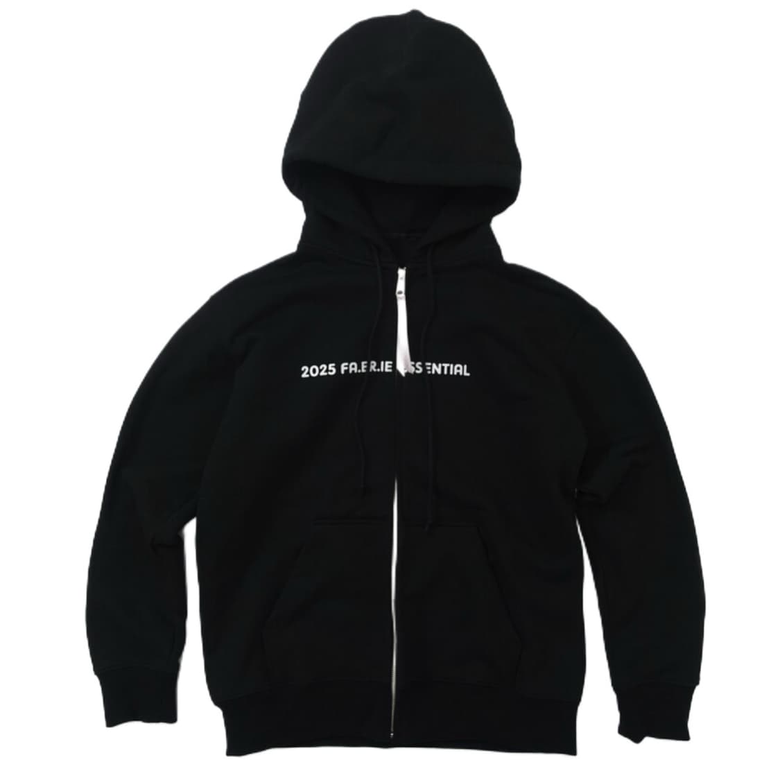 Shopfaerie 샵페어리 하트 벌룬 후드집업 블랙 상품이미지1