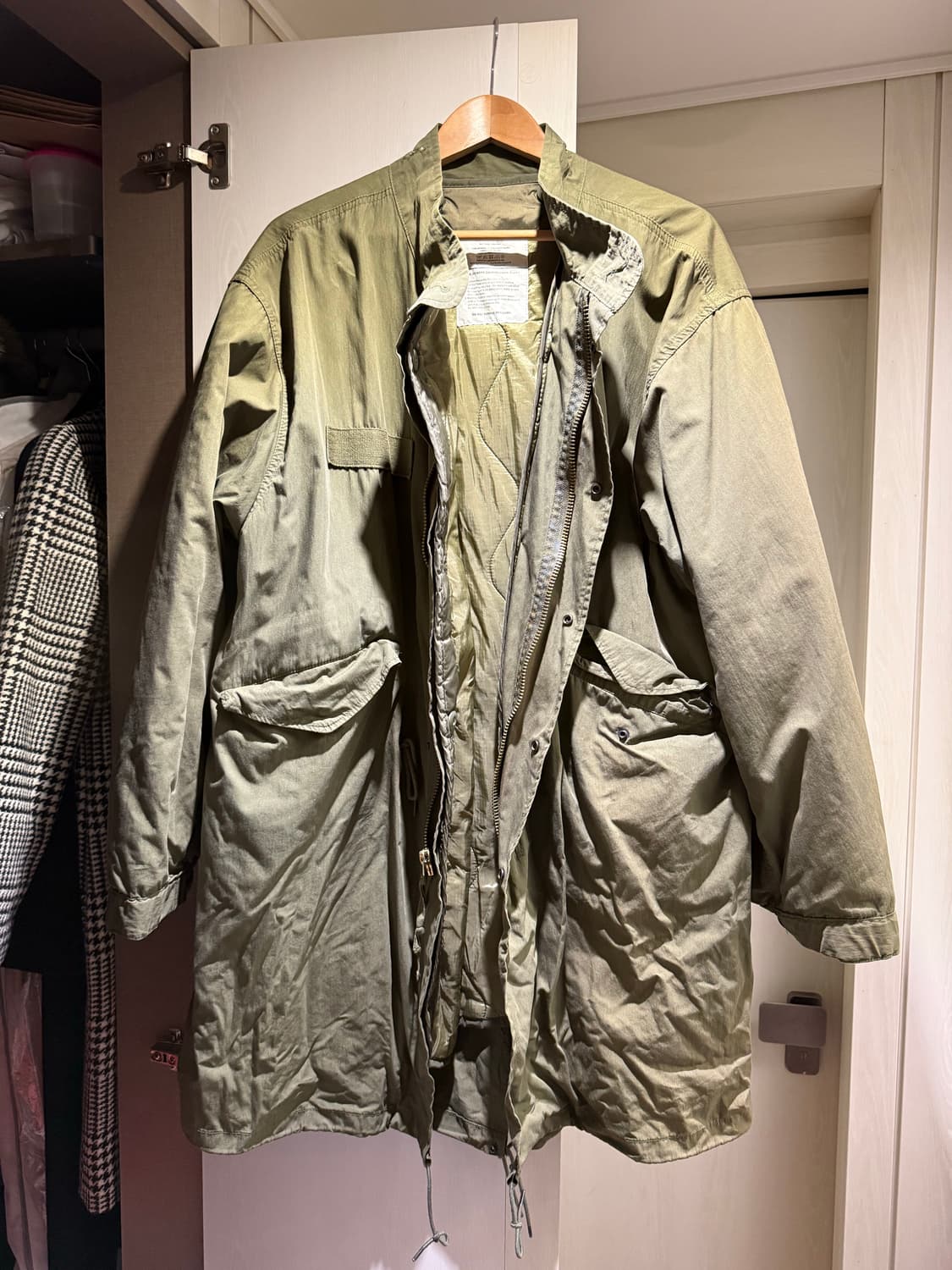 [M] 밀텍 M-65 개파카 판매 상품이미지1