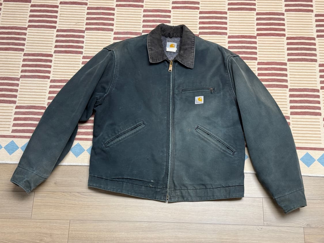 칼하트 디트로이트 J01 블랙 데미지 자켓 상품이미지10