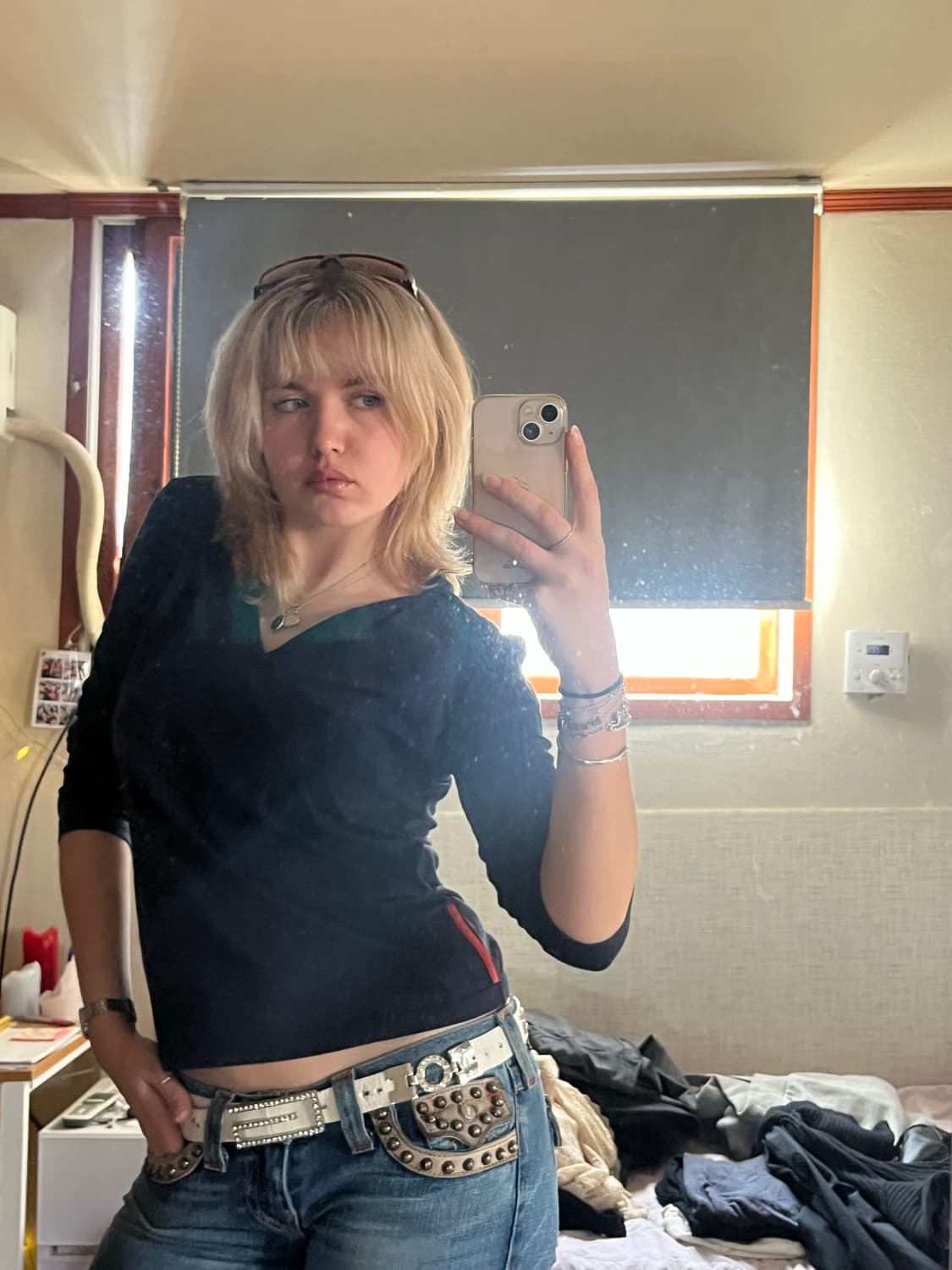 프라다 (?) 빈티지 셔츠 L (20일까지 구매가능함)  상품이미지2