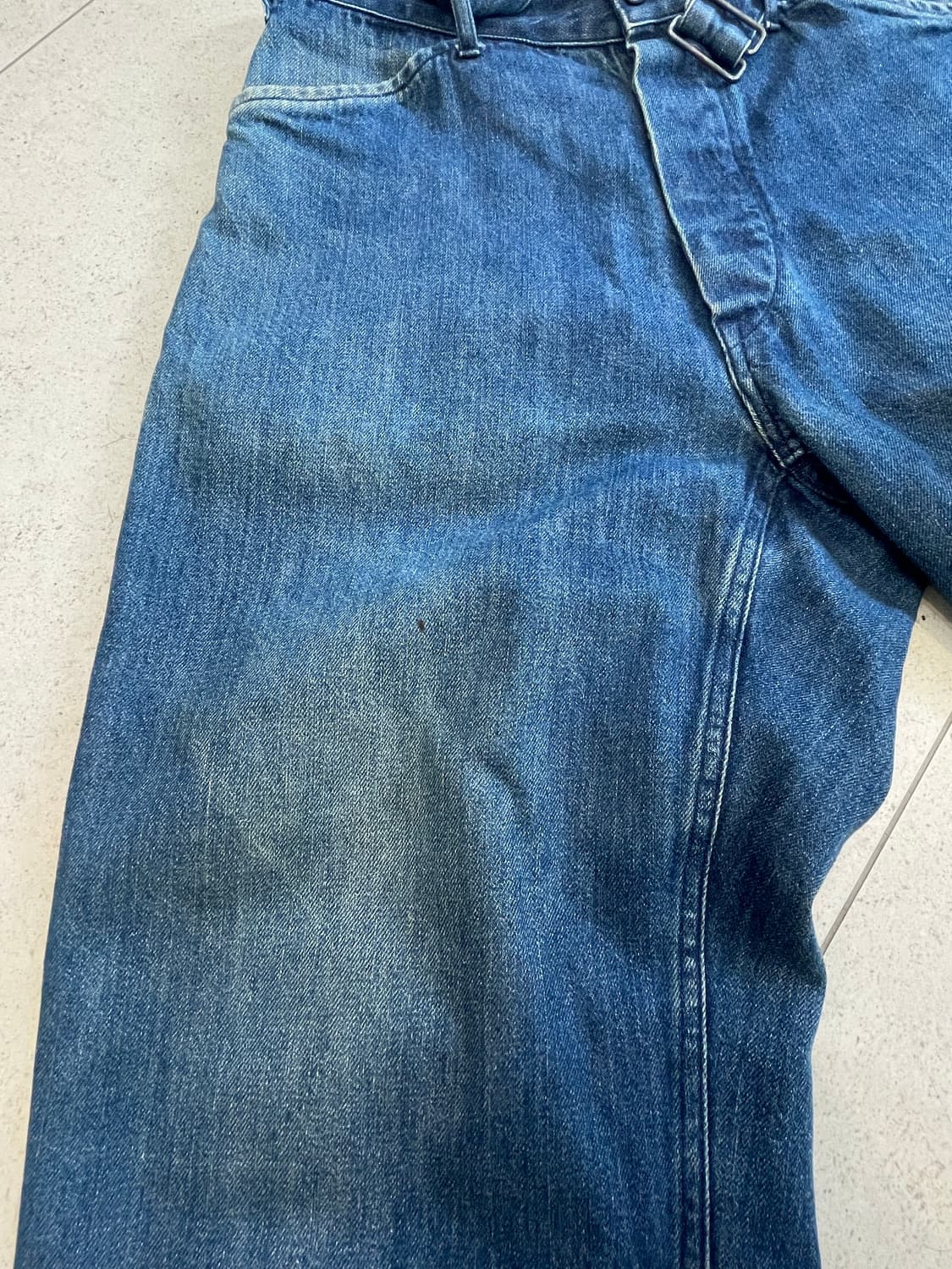 코모리 벨티드 데님  상품이미지3