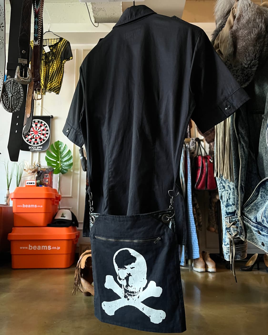 90-00s BLACK PEACE NOW Frap Pocket Shirt 상품이미지7