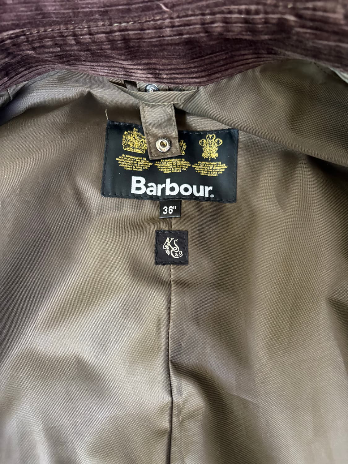 캡틴선샤인 바버 3/4 코트 상품이미지4