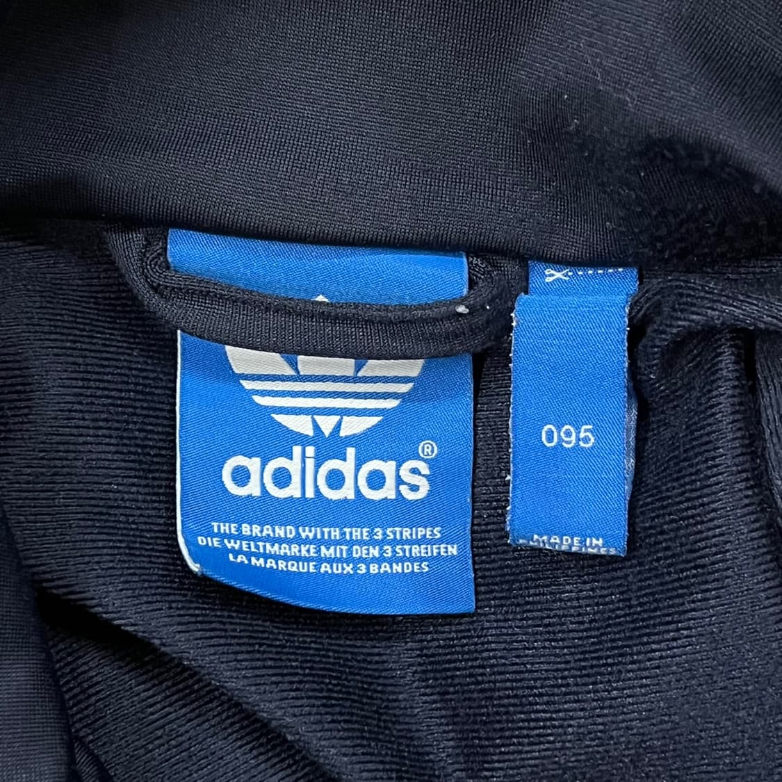 [정품/95] 아디다스 삼선 트랙탑 네이비 져지 b10 상품이미지5