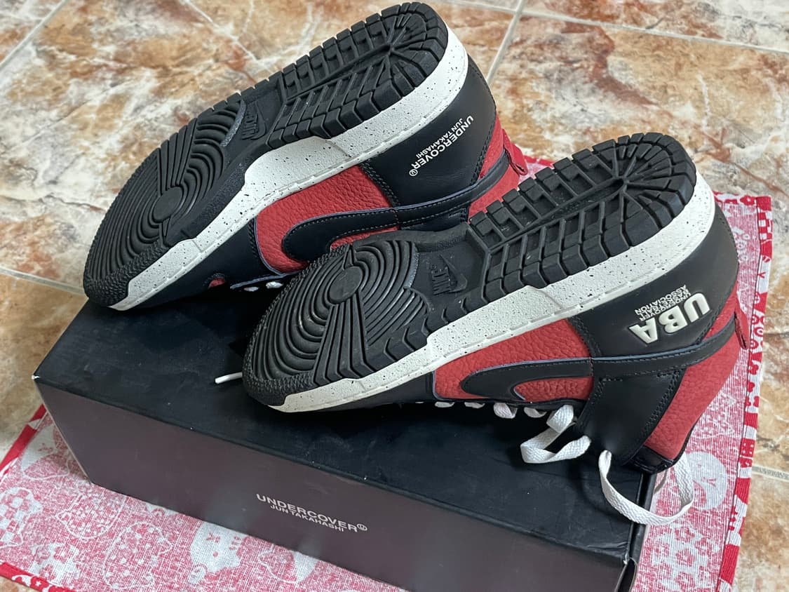 급처)나이키X언더커버 덩크 하이 1985 짐레드 상품이미지9