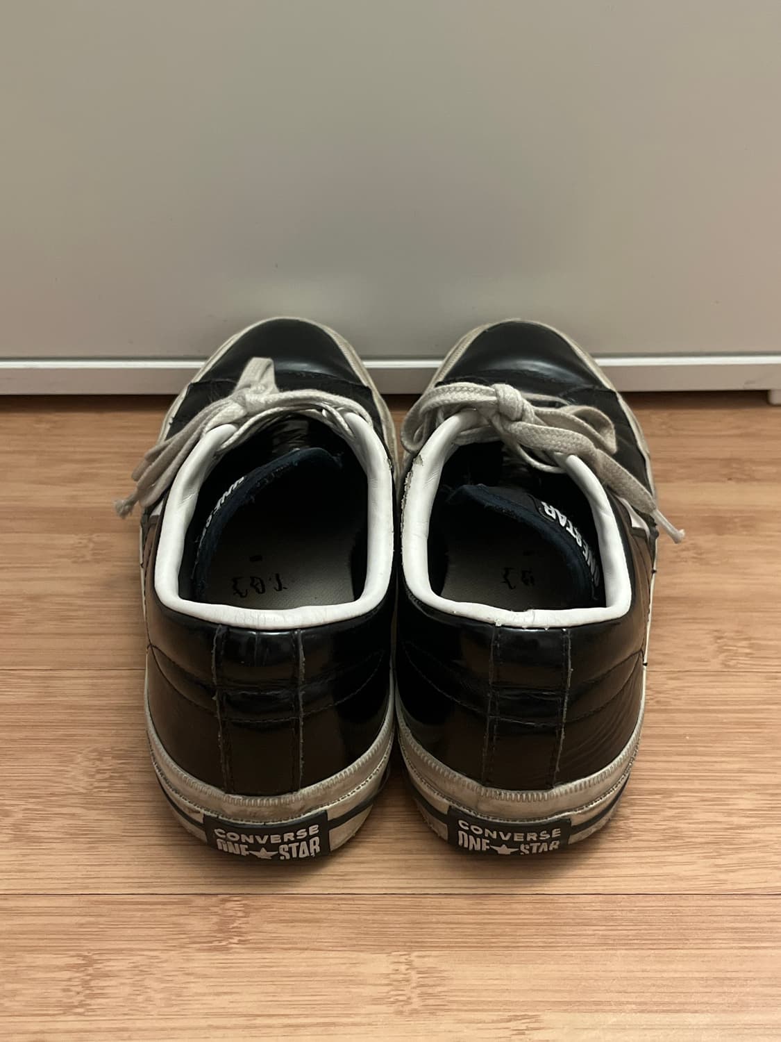 컨버스 원스타 로우 블랙 245 상품이미지3