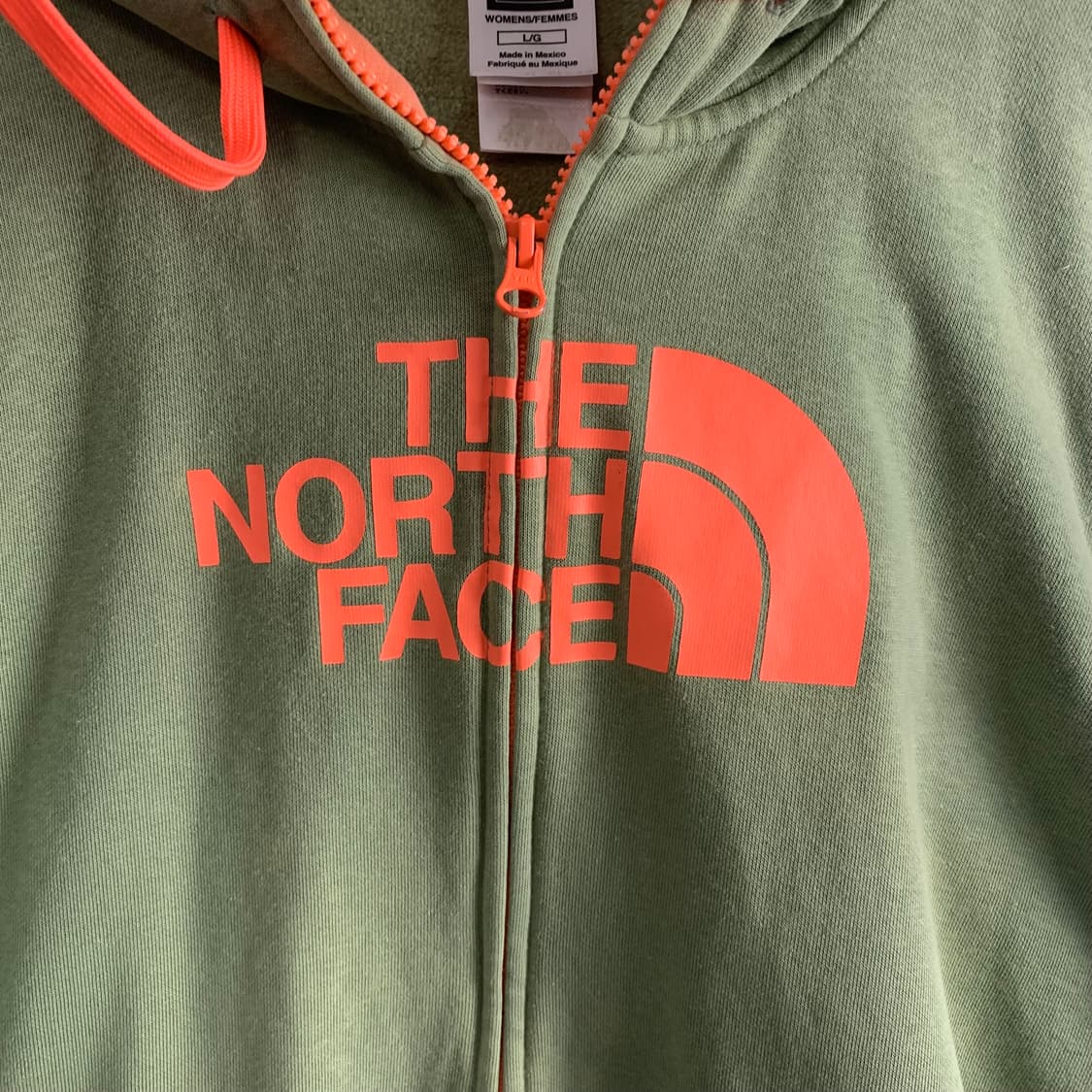 노스페이스 빅로고 말차 후드집업 상품이미지4