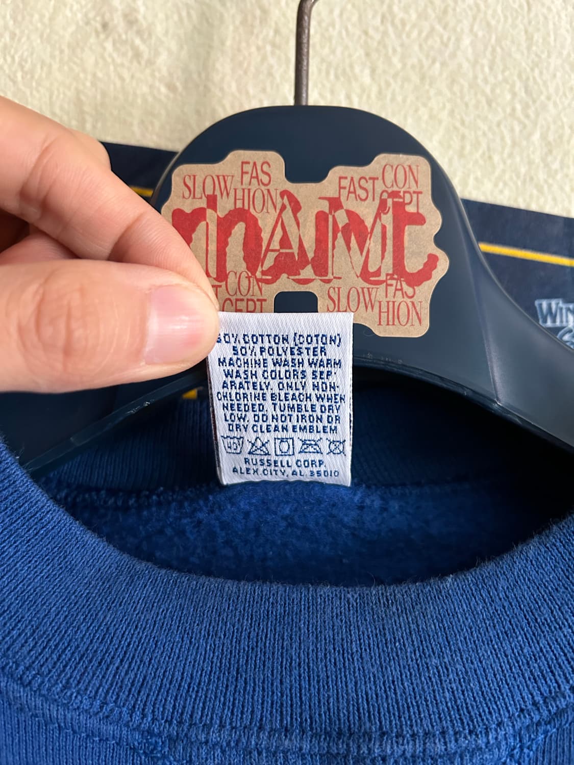 90s blank sweatshirts usa made 상품이미지4