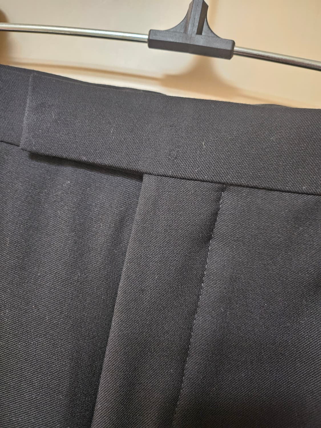 산드로 남성 블랙 슬랙스 44 상품이미지2