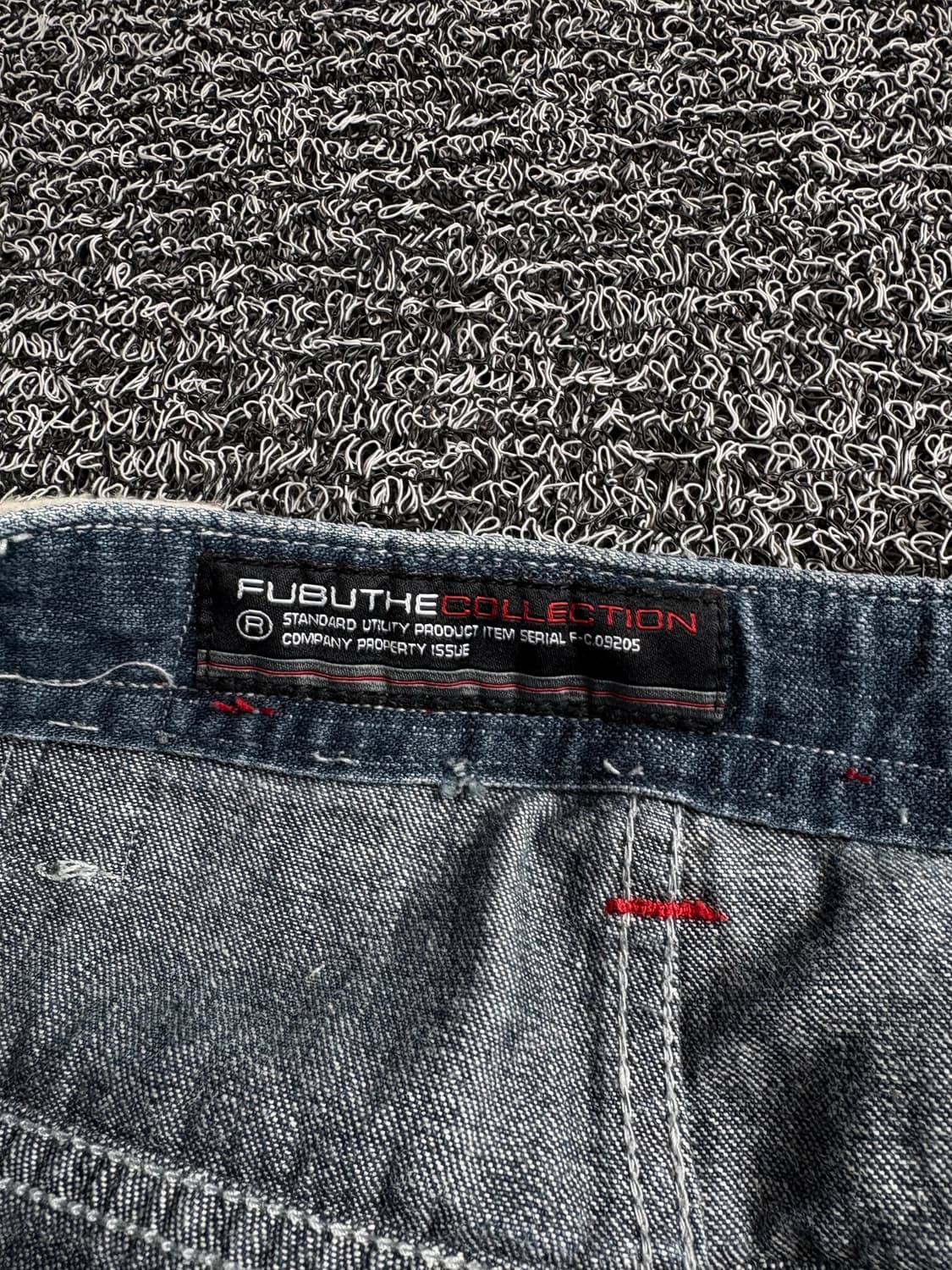 00s 푸부 멀티 자수로고 레이싱 루즈핏 팬츠 2744 상품이미지3