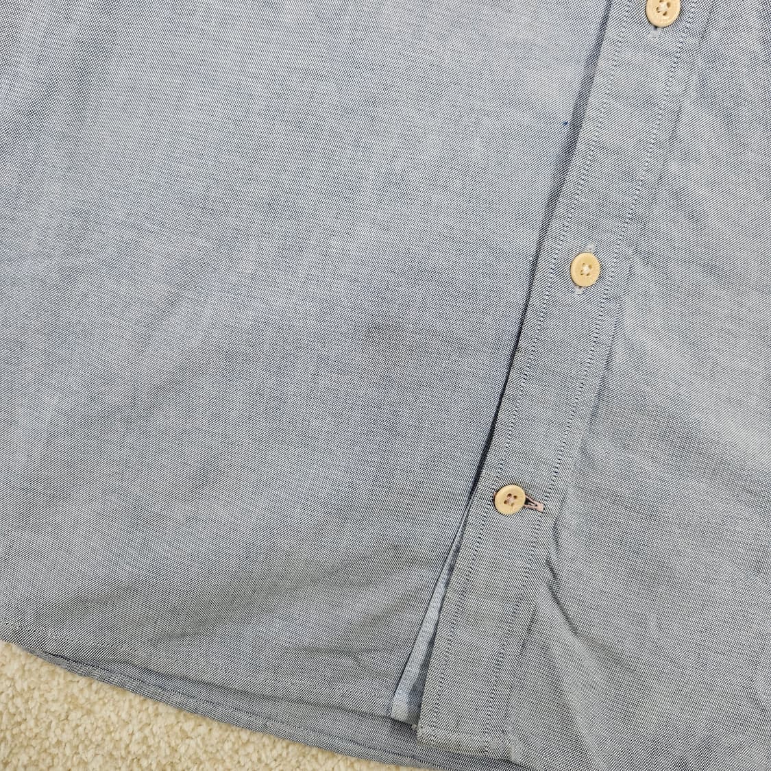 [M] 타미힐피거 블루 옥스포드 긴팔 셔츠 1027JM1 상품이미지6