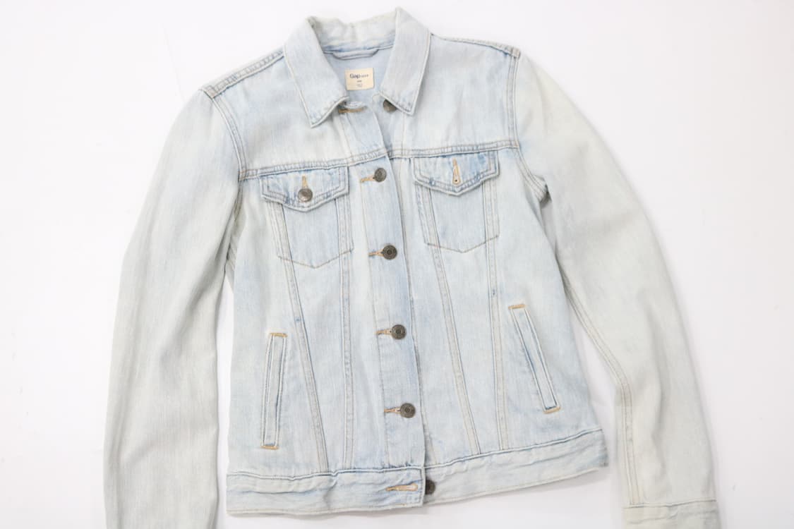 GAP 갭 1969 빈티지 연청 데님 자켓 (XXS) 상품이미지3