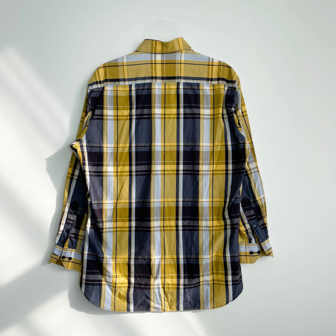 B1 Lanvin 랑방 체크셔츠 100사이즈 상품이미지3