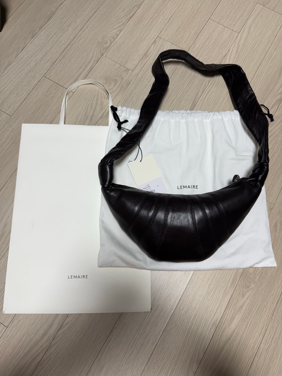 르메르 스몰 범백 (다크초콜렛) 크루아상백 상품이미지2