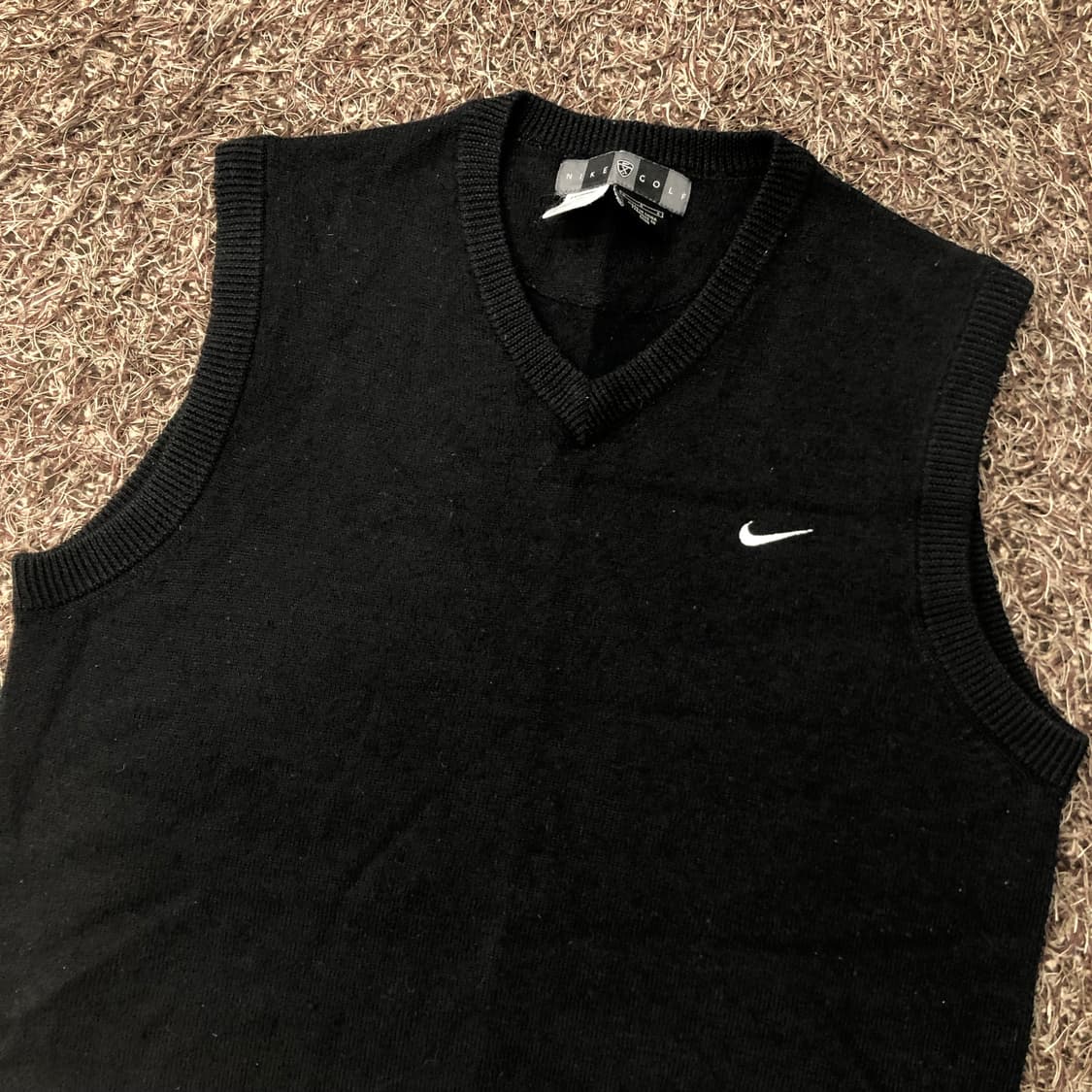 L 나이키 00s 울 니트 베스트 조끼 상품이미지2