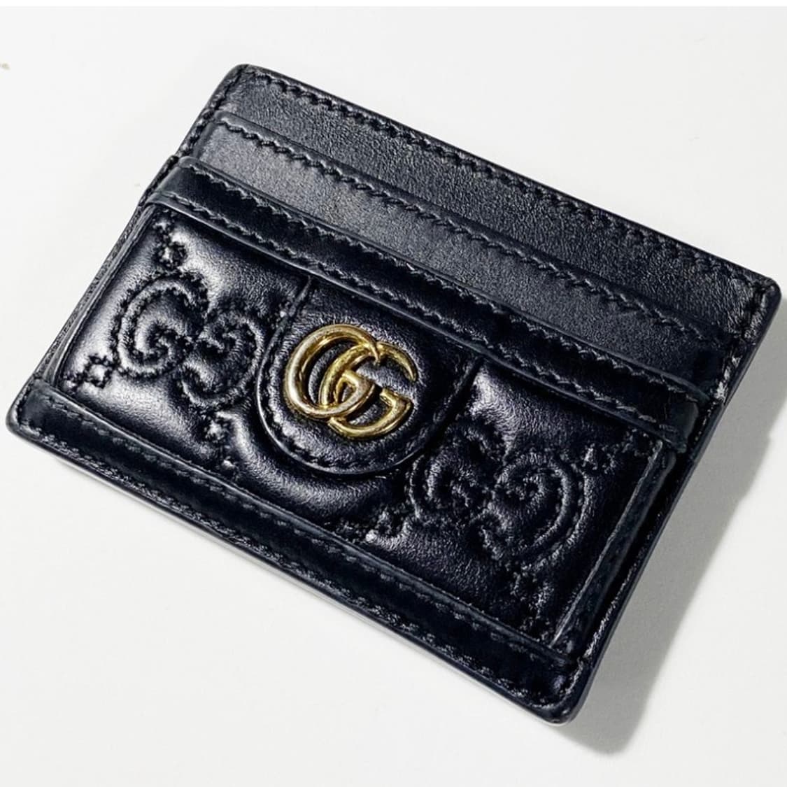 [정품] GUCCI 구찌 GG로고 마틀라세 카드지갑 상품이미지1