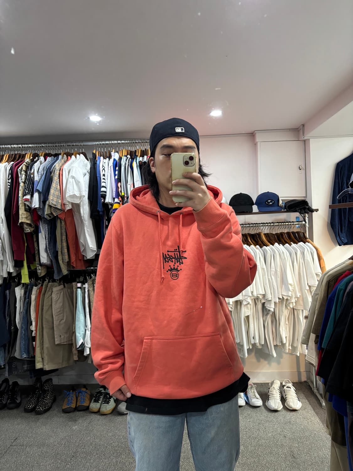 스투시 S 크라운 후드 상품이미지7