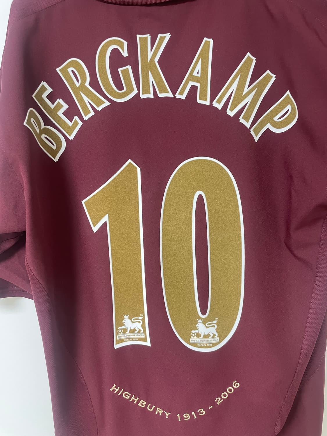 05-06 하이버리 베르캄프 유니폼 해외L 상품이미지2