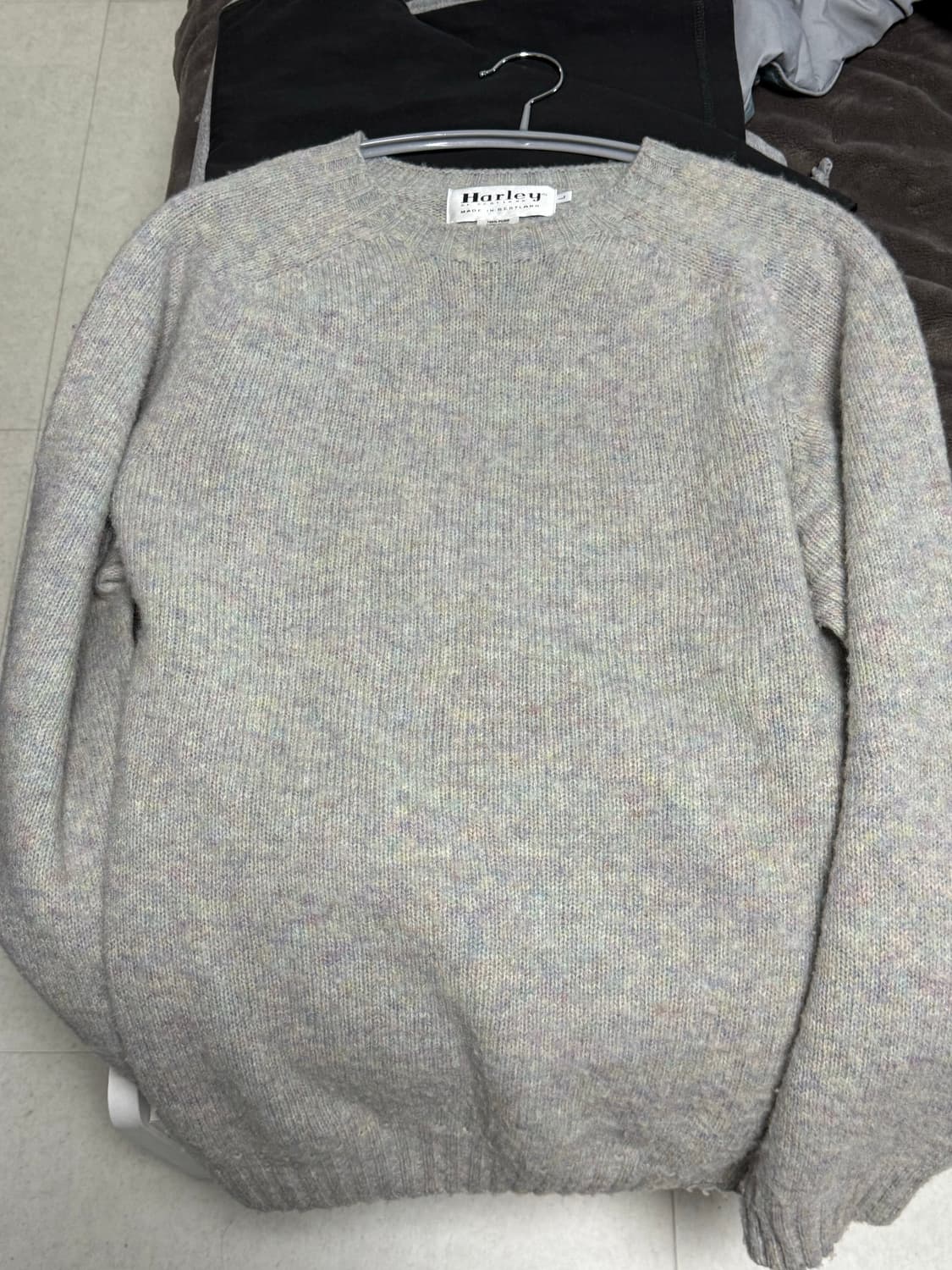 [L] 할리오브스코틀랜드 쉐기독 니트 상품이미지1