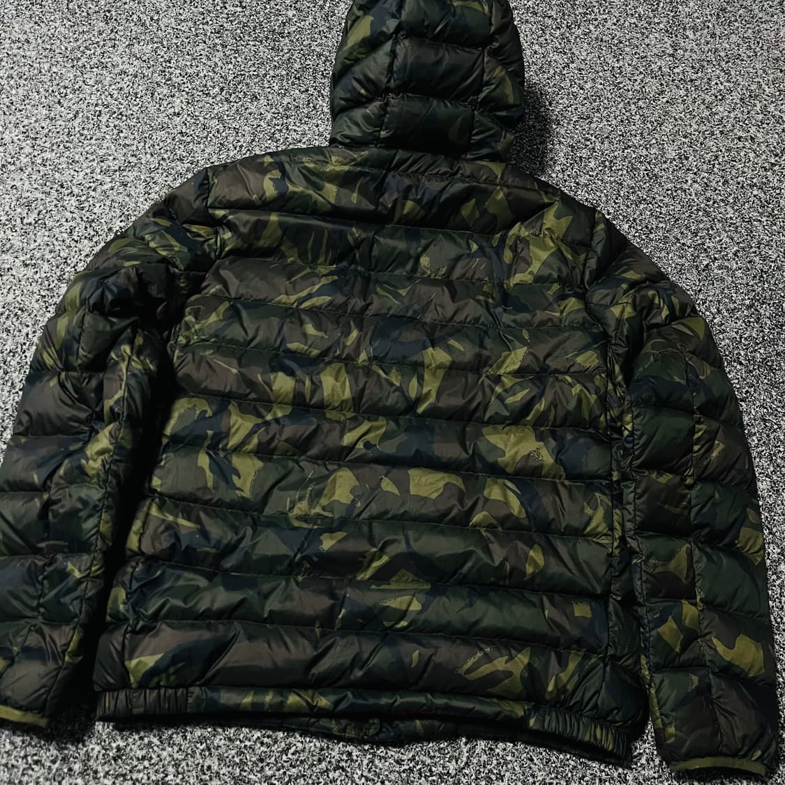 폴로 랄프로렌 카모 덕다운 패딩 M 미사용급 상품이미지2