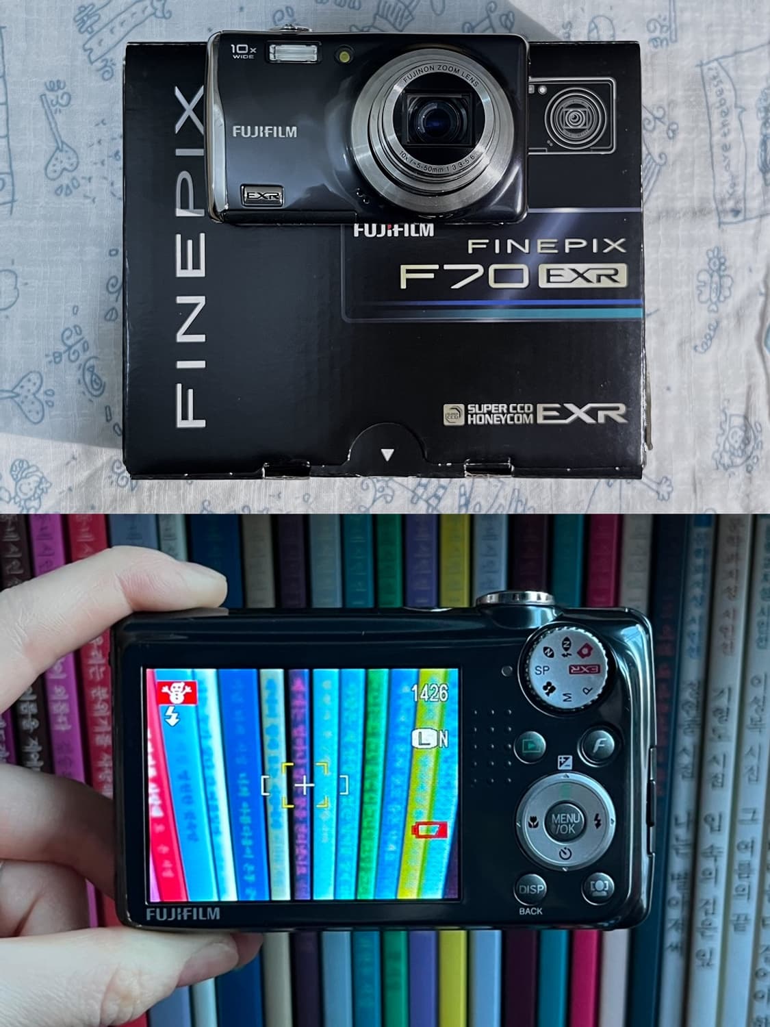 🌑 후지필름 파인픽스 F70 EXR 🌑 풀박스 빈티지 디카 상품이미지4