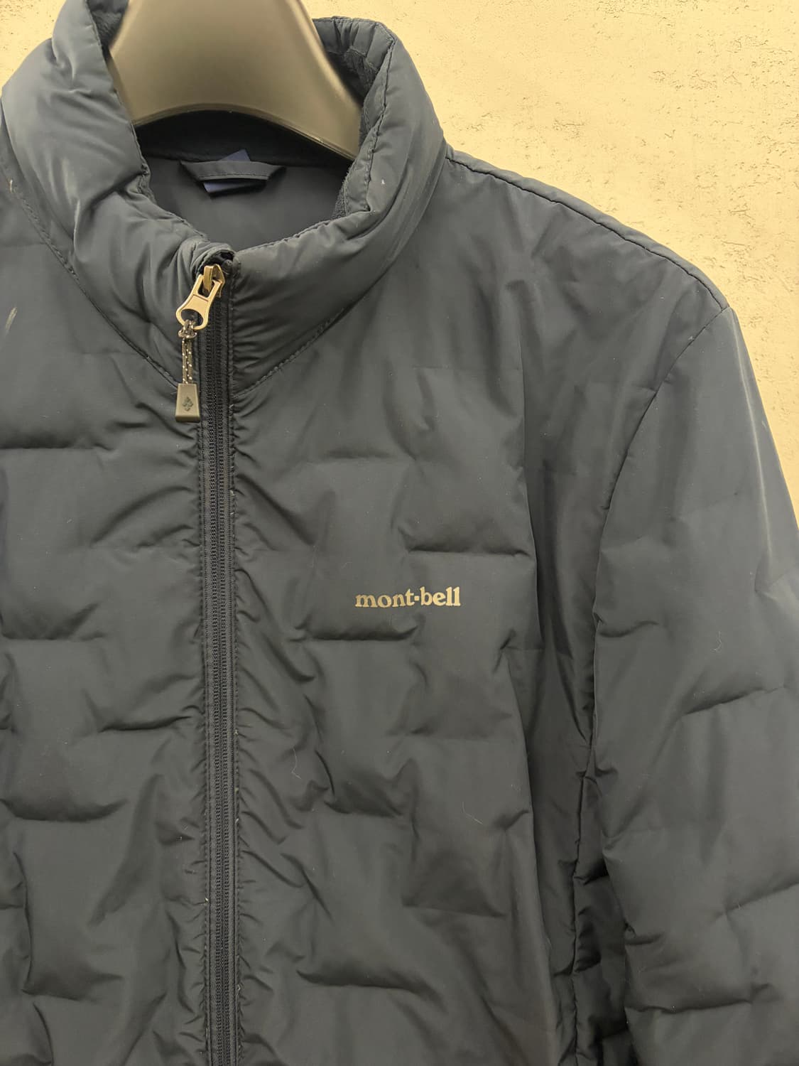 몽벨 구스다운 경량 패딩 네이비 100 상품이미지3