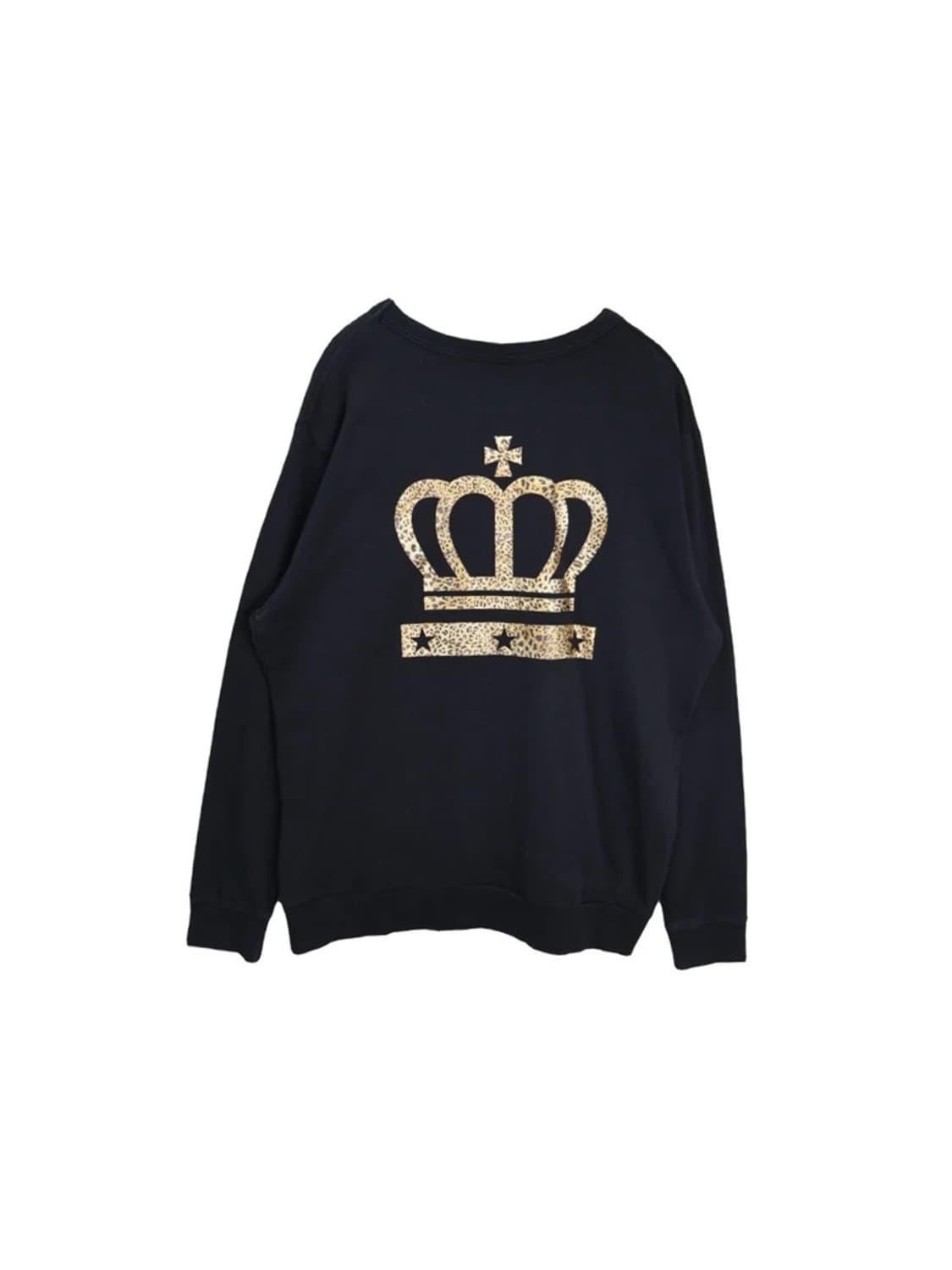 베이비돌 블랙 프린팅 맨투맨 상품이미지5